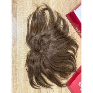 Jon Renau Human Hair Topper Wig Brown Integration